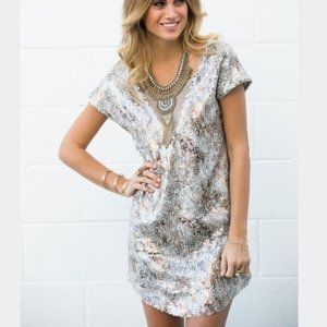 Free People Shattered Glass Dress